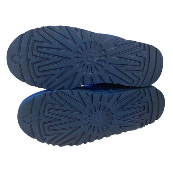 UGG NEUMEL II Blue Graphic Suede Sheepskin Ankle CHUKKA BOOTS - Picture 7 of 10